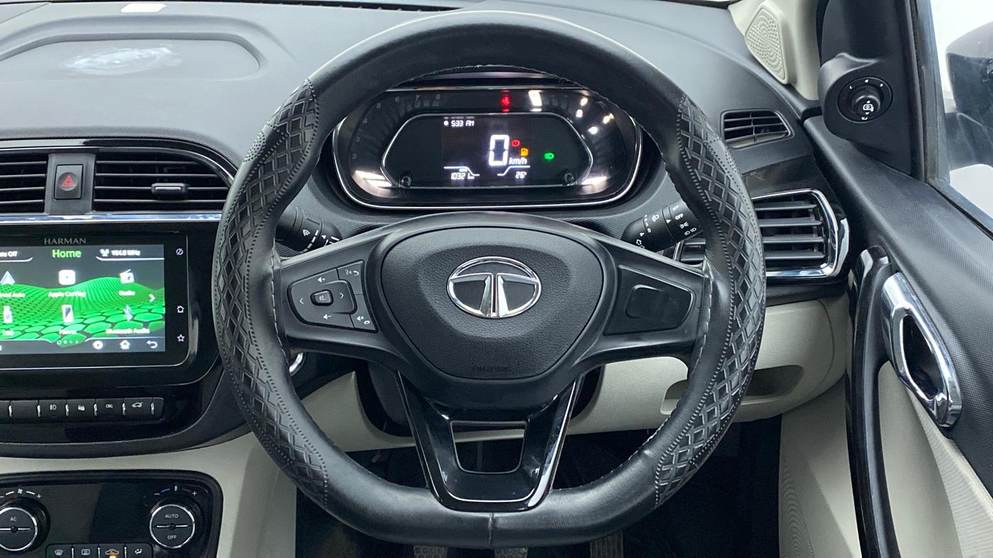 2022 Tata TIGOR XZ+ CNG 1.2 RTN, CNG, Manual, 10,561 km, Steering Wheel Close Up