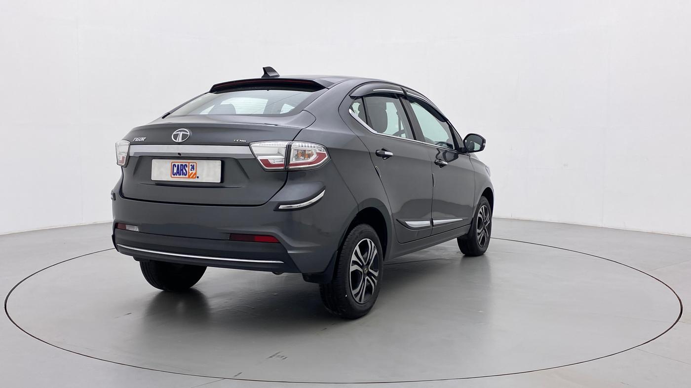 2022 Tata TIGOR XZ+ CNG 1.2 RTN, CNG, Manual, 10,561 km, Right Back Diagonal
