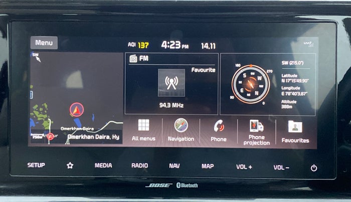 2020 KIA SELTOS 1.5 GTX+ AT, Diesel, Automatic, 76,814 km, Infotainment System