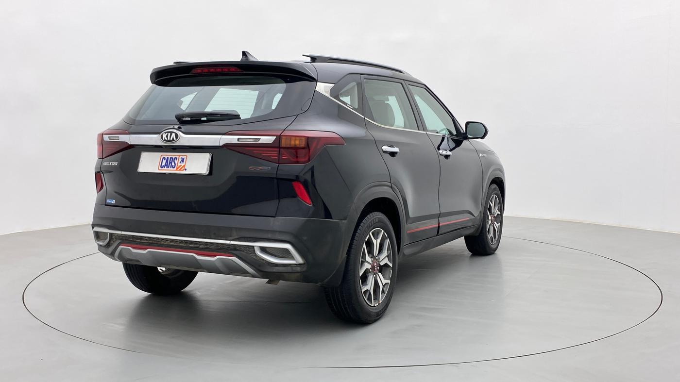 2020 KIA SELTOS 1.5 GTX+ AT, Diesel, Automatic, 76,814 km, Right Back Diagonal
