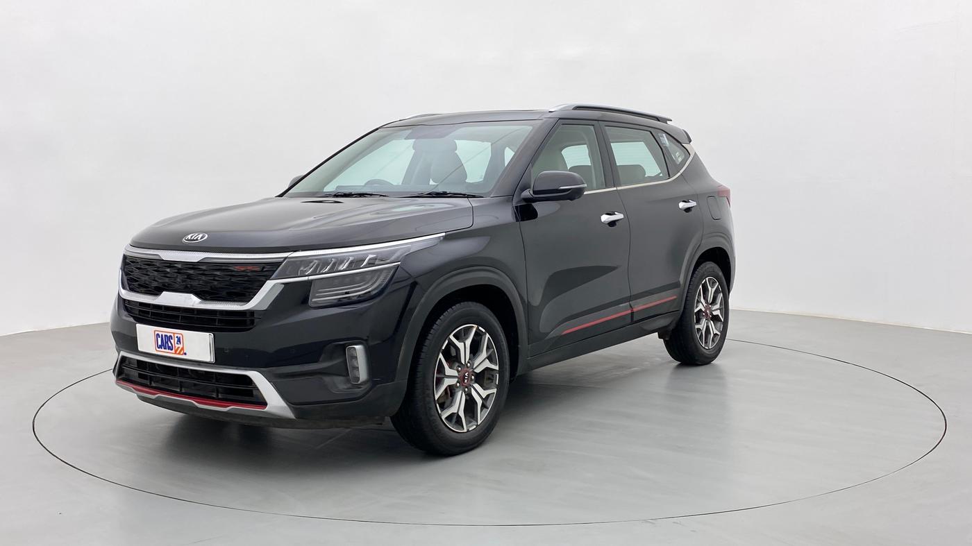 2020 KIA SELTOS 1.5 GTX+ AT, Diesel, Automatic, 76,814 km, Left Front Diagonal