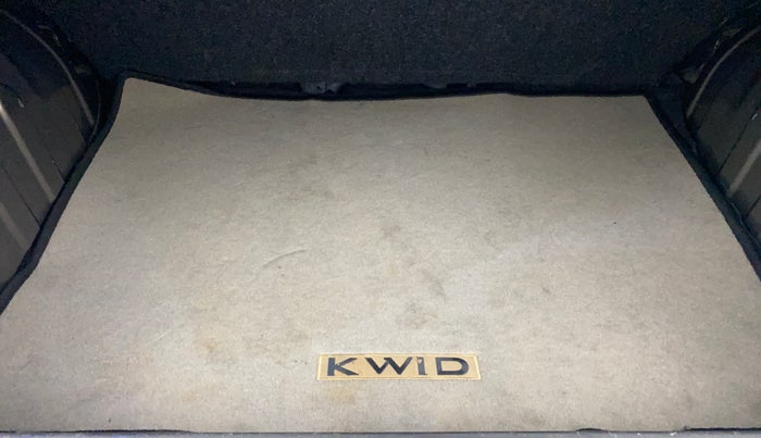 2017 Renault Kwid RXT 1.0 AMT, Petrol, Automatic, 24,632 km, Boot Inside