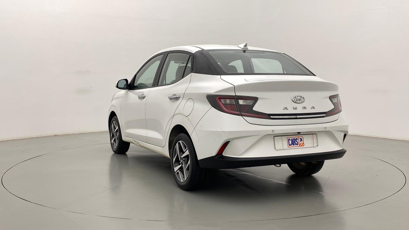 2020 Hyundai AURA SX (O) MT, Petrol, Manual, 23,585 km, Left Back Diagonal