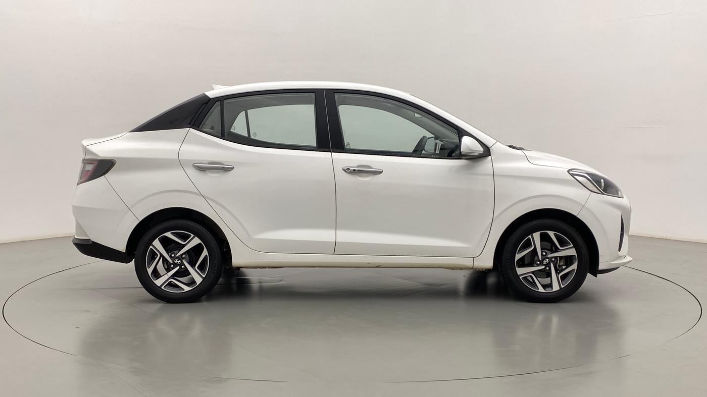 2020 Hyundai AURA SX (O) MT, Petrol, Manual, 23,585 km, Right Side View