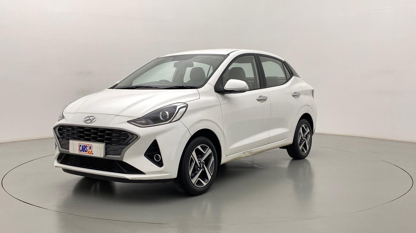 2020 Hyundai AURA SX (O) MT, Petrol, Manual, 23,585 km, Left Front Diagonal