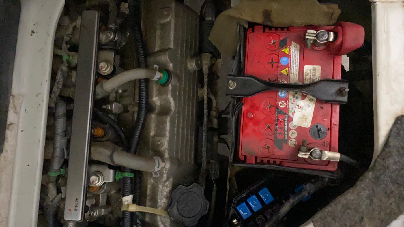 2019 Maruti Eeco 7 STR, Petrol, Manual, 70,087 km, Engine View - Left