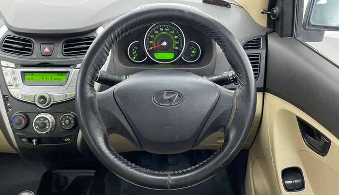 2012 Hyundai Eon MAGNA O, Petrol, Manual, 52,122 km, Steering Wheel Close Up