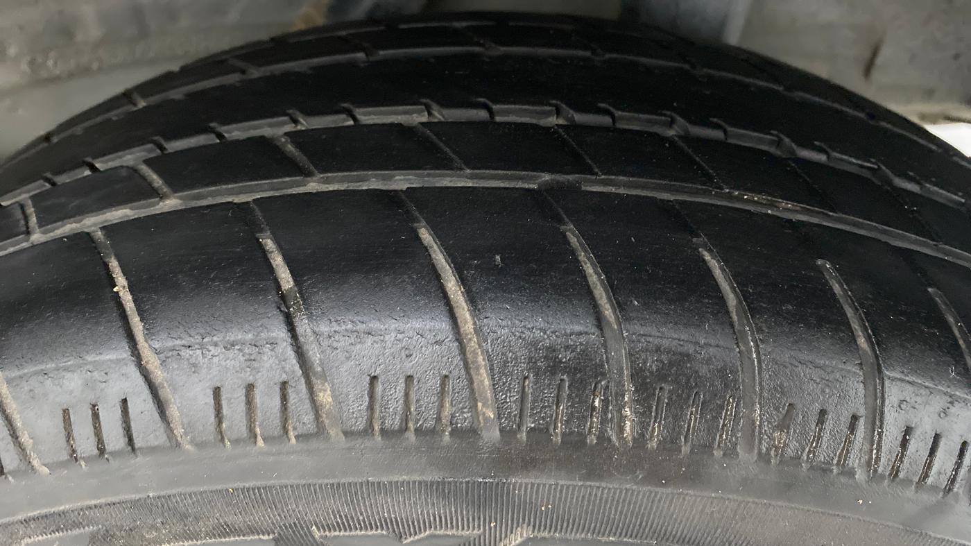 2019 Honda Amaze 1.2 EMT I VTEC, Petrol, Manual, 31,206 km, Left Rear Tyre Tread