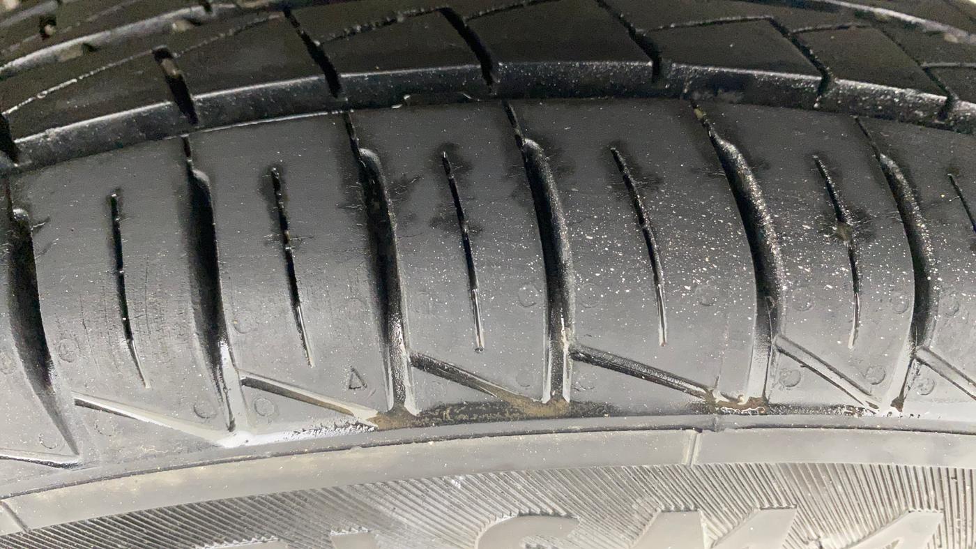 2021 Maruti Alto LXI, Petrol, Manual, 6,835 km, Left Rear Tyre Tread