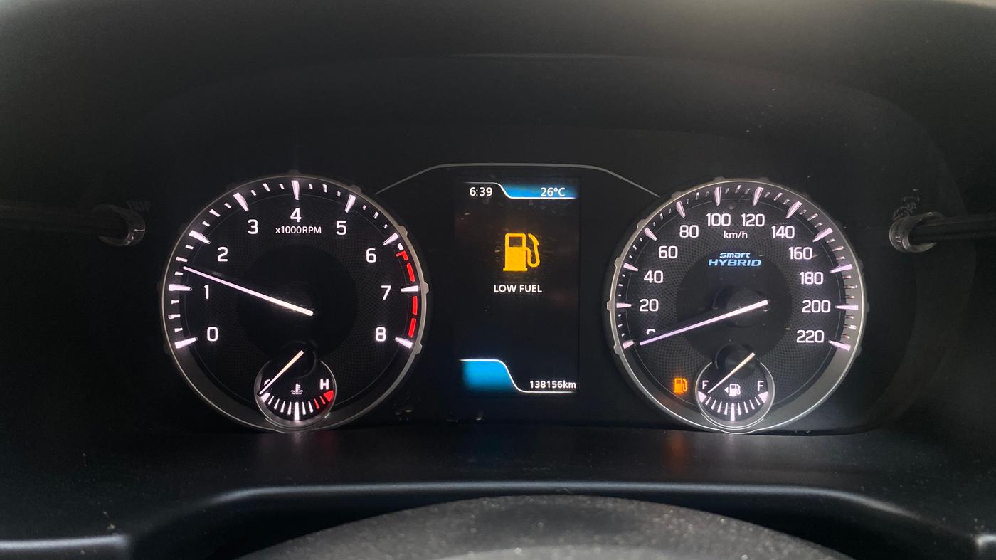 2022 Maruti BREZZA ZXI SMART HYBRID , Petrol, Manual, 1,38,156 km, Odometer Image