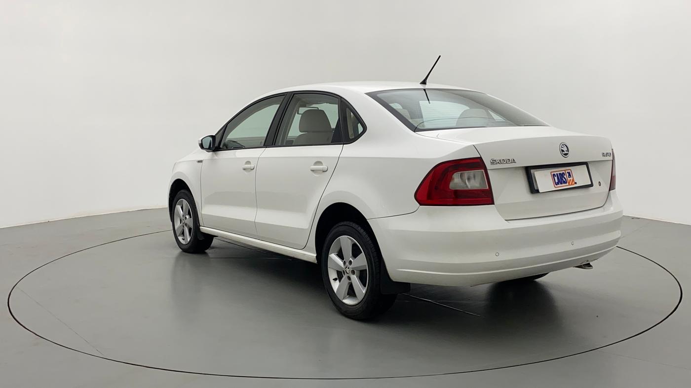 2016 Skoda Rapid STYLE 1.5 TDI AT, Diesel, Automatic, 1,14,346 km, Left Back Diagonal