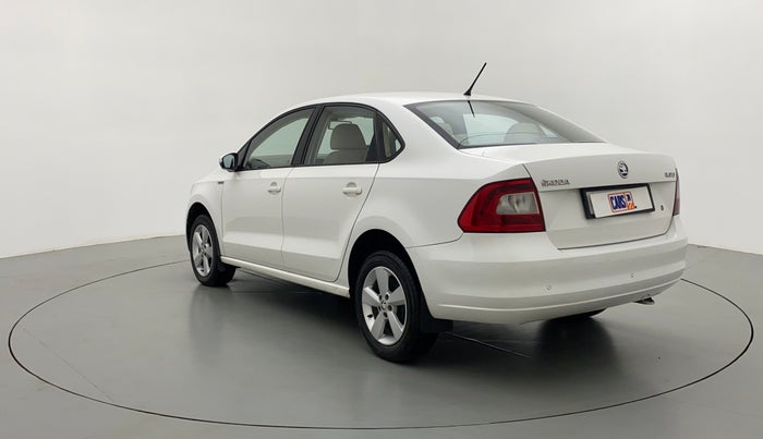2016 Skoda Rapid STYLE 1.5 TDI AT, Diesel, Automatic, 1,14,346 km, Left Back Diagonal