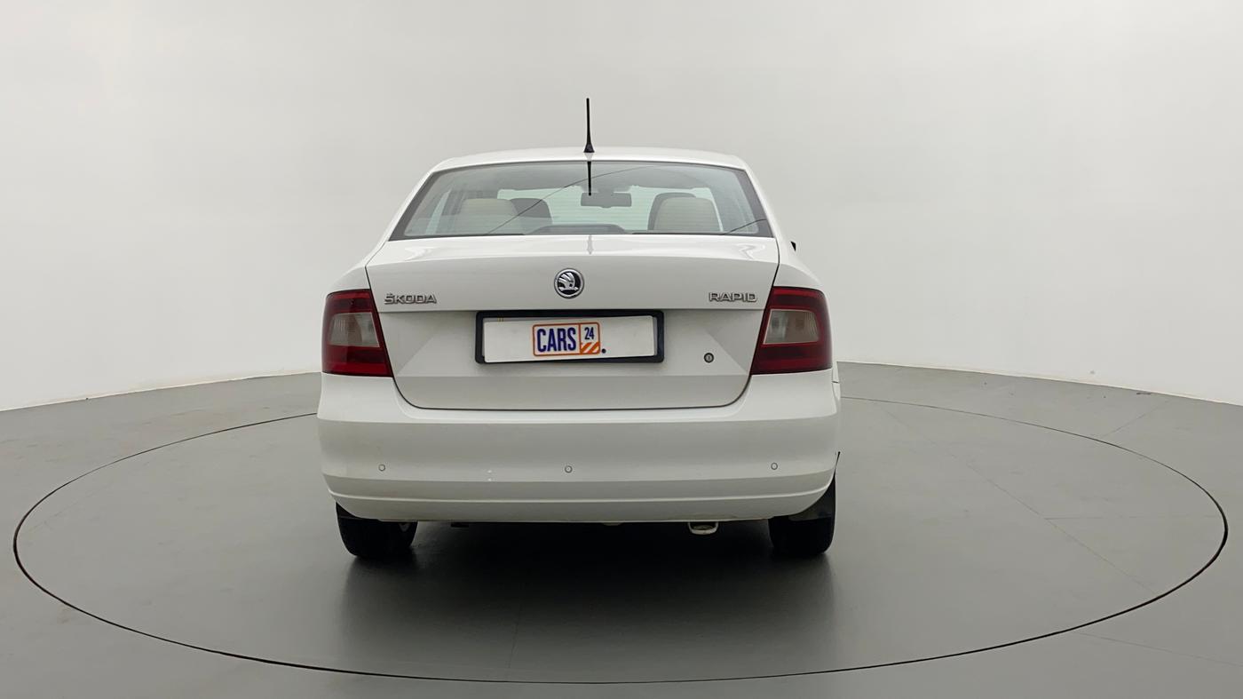 2016 Skoda Rapid STYLE 1.5 TDI AT, Diesel, Automatic, 1,14,346 km, Back/Rear