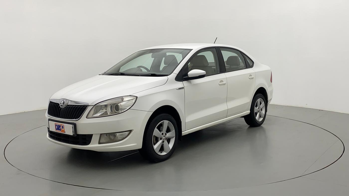 2016 Skoda Rapid STYLE 1.5 TDI AT, Diesel, Automatic, 1,14,346 km, Left Front Diagonal