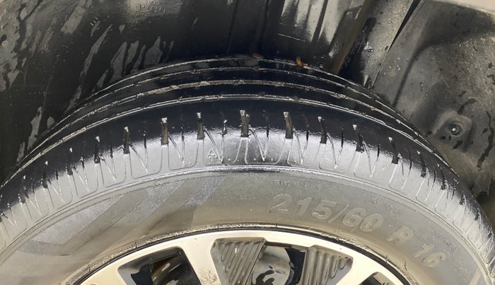 2021 Maruti Vitara Brezza ZXI PLUS, Petrol, Manual, 60,844 km, Left Rear Tyre Tread