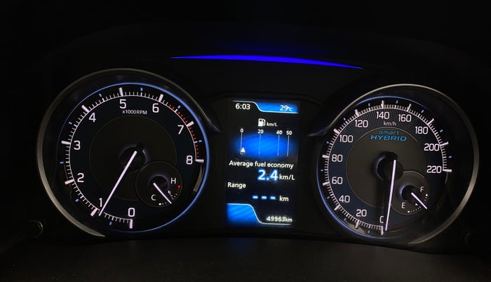 2022 Maruti XL6 ZETA MT, Petrol, Manual, 49,960 km, Odometer Image