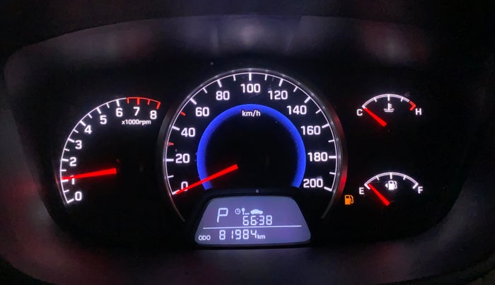 2014 Hyundai Grand i10 ASTA AT 1.2 KAPPA VTVT, Petrol, Automatic, 81,983 km, Odometer Image