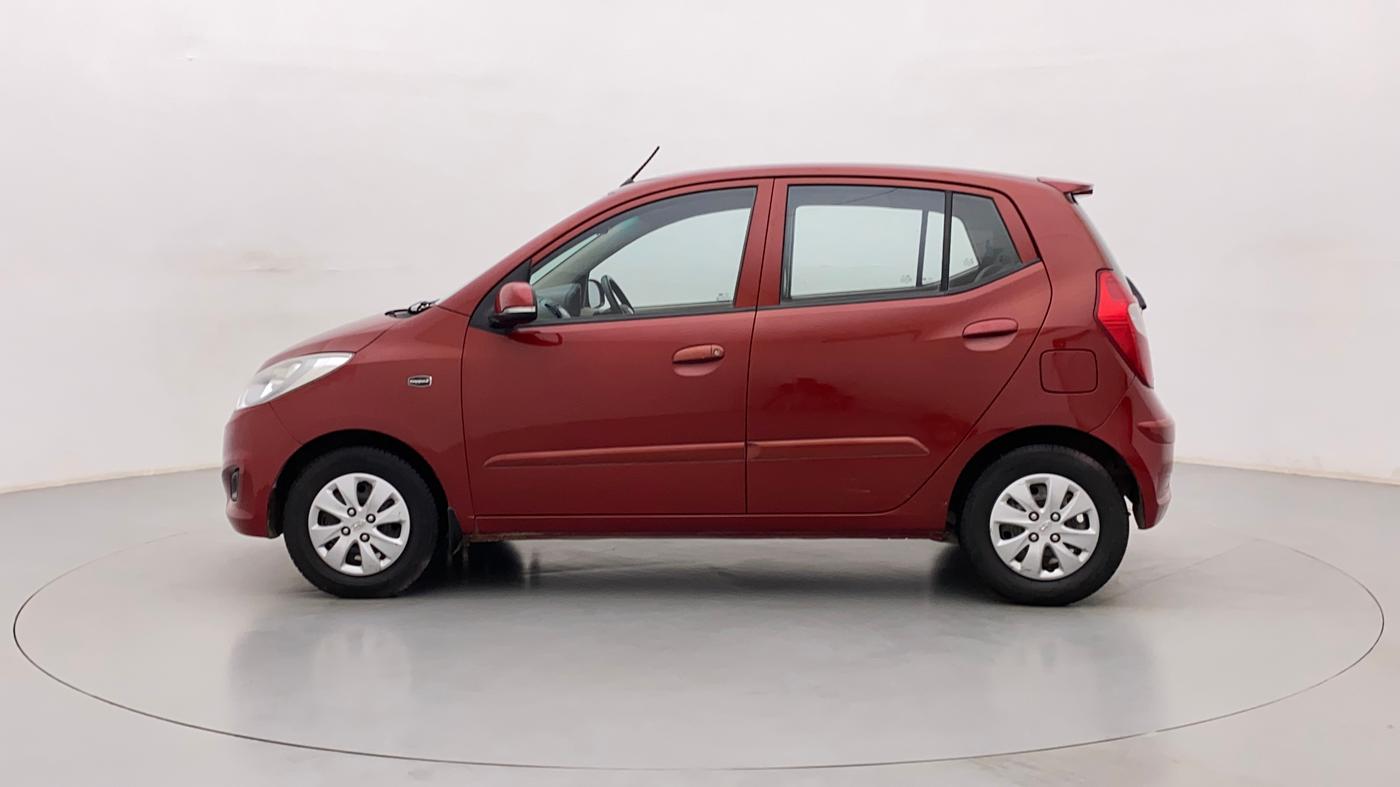 2012 Hyundai i10 SPORTZ 1.2 AT, Petrol, Automatic, 67,465 km, Left Side