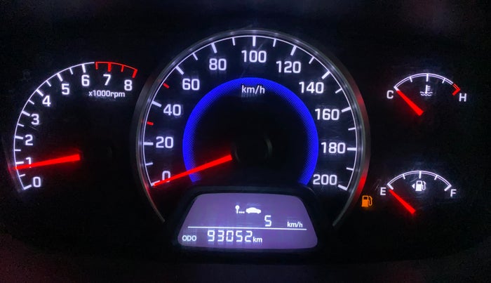 2014 Hyundai Grand i10 MAGNA 1.2 KAPPA VTVT, Petrol, Manual, 93,044 km, Odometer Image