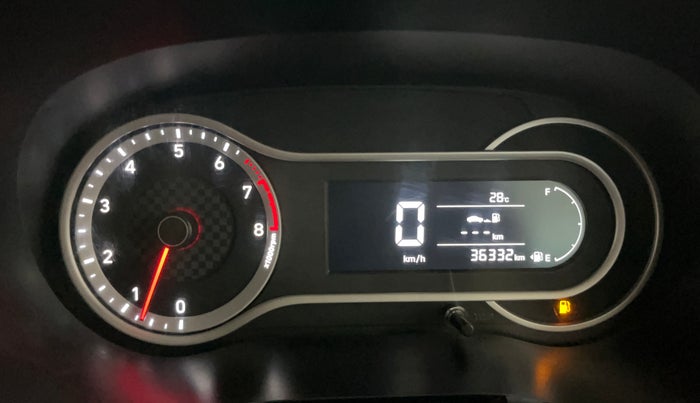 2021 Hyundai GRAND I10 NIOS SPORTZ 1.2 KAPPA VTVT, Petrol, Manual, 36,279 km, Odometer Image