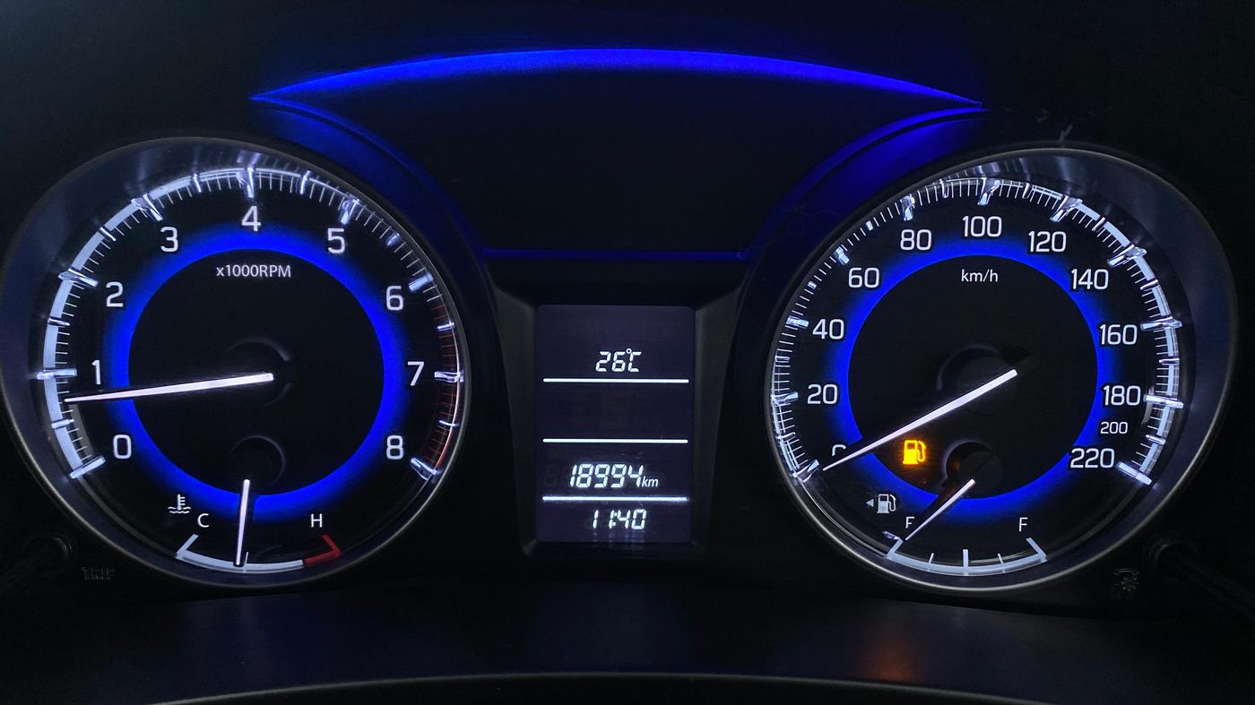 2018 Maruti Baleno DELTA 1.2 K12, Petrol, Manual, 19,120 km, Odometer Image