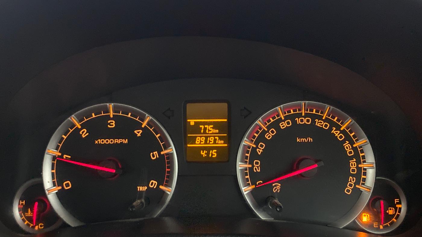 2013 Maruti Swift VDI, Diesel, Manual, 89,197 km, Odometer Image