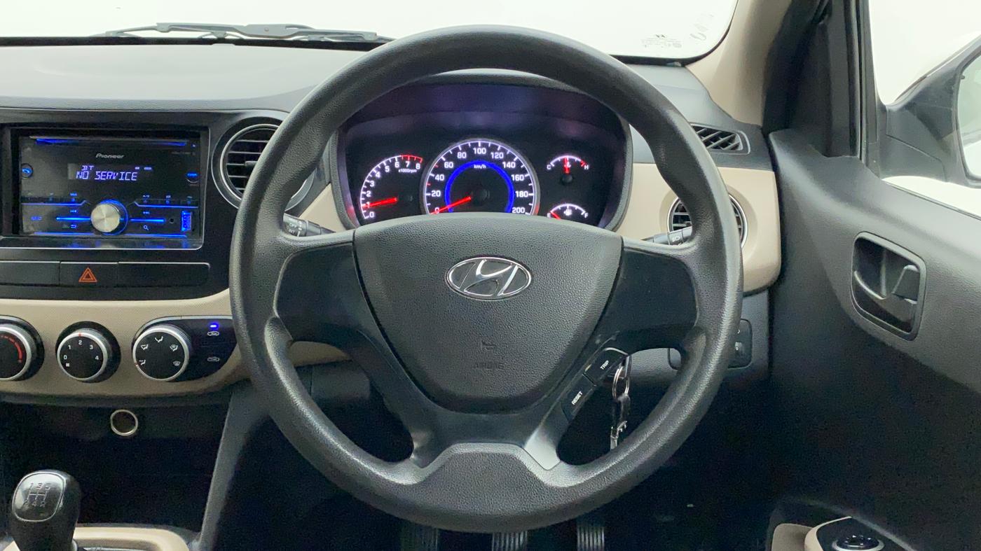 2018 Hyundai Grand i10 MAGNA 1.2 KAPPA VTVT, Petrol, Manual, 63,384 km, Steering Wheel Close Up