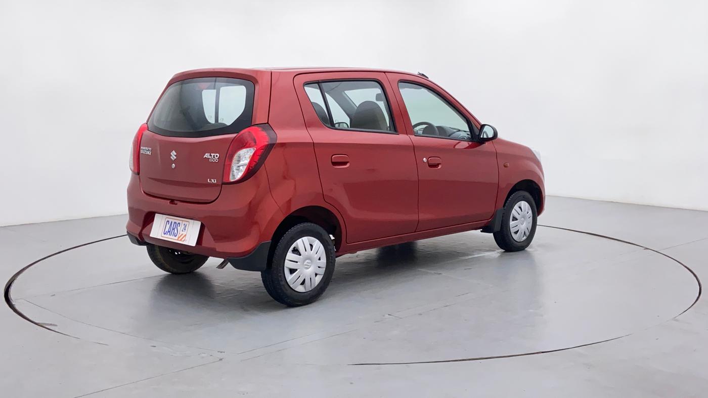 2015 Maruti Alto 800 LXI, Petrol, Manual, 46,545 km, Right Back Diagonal (45- Degree) View