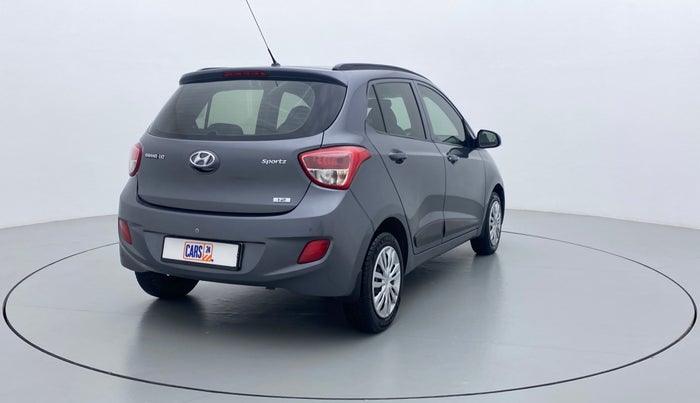 2015 Hyundai Grand i10 SPORTZ 1.2 KAPPA VTVT, Petrol, Manual, 31,081 km, Right Back Diagonal