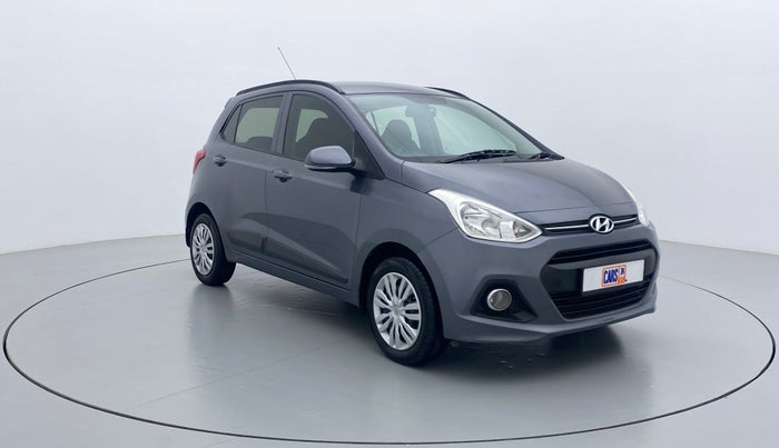 2015 Hyundai Grand i10 SPORTZ 1.2 KAPPA VTVT, Petrol, Manual, 31,081 km, Right Front Diagonal