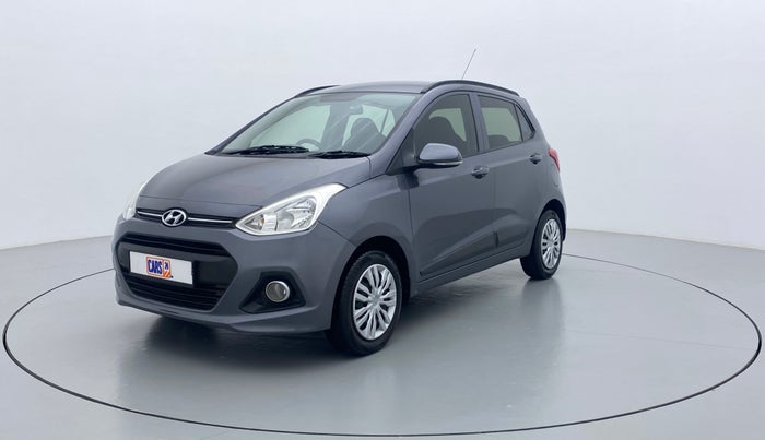 2015 Hyundai Grand i10 SPORTZ 1.2 KAPPA VTVT, Petrol, Manual, 31,081 km, Left Front Diagonal