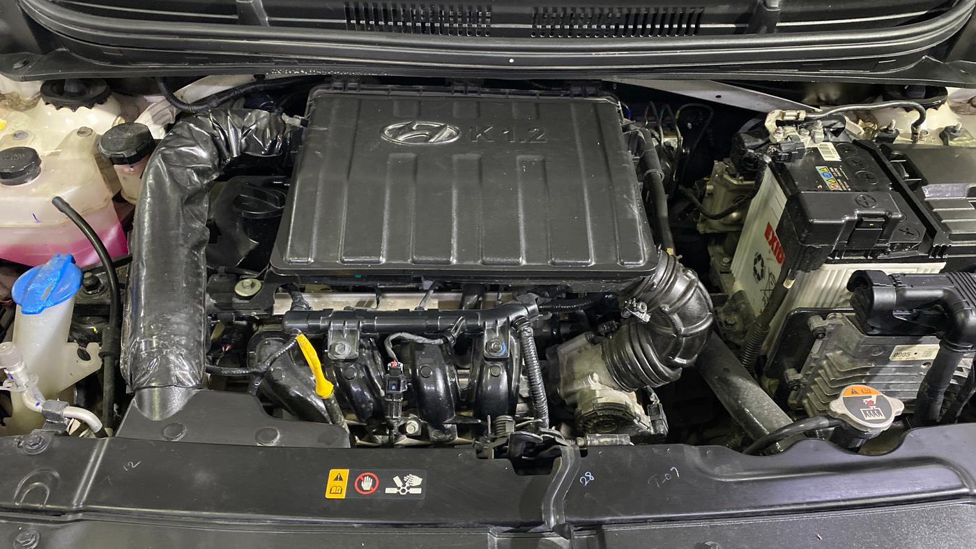 2023 Hyundai GRAND I10 NIOS ASTA AMT 1.2 KAPPA VTVT, Petrol, Automatic, 7,608 km, Engine View