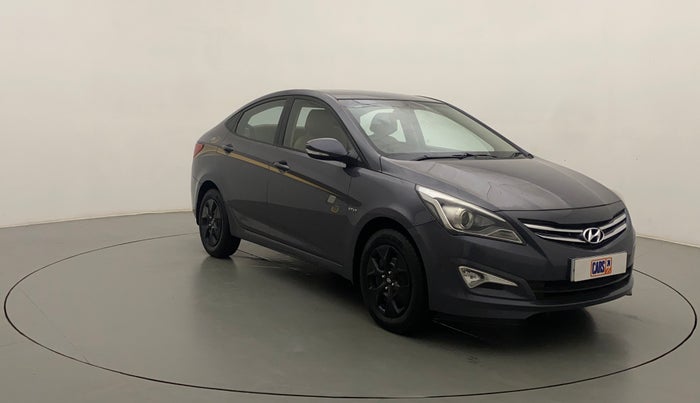 2016 Hyundai Verna FLUIDIC 4S 1.6 VTVT S, Petrol, Manual, 34,594 km, Right Front Diagonal