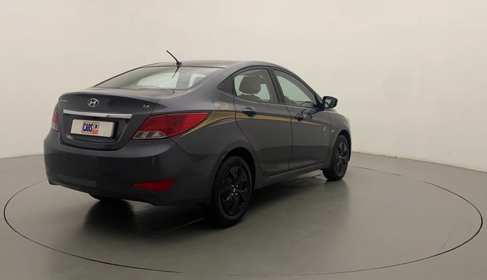 2016 Hyundai Verna FLUIDIC 4S 1.6 VTVT S, Petrol, Manual, 34,594 km, Right Back Diagonal
