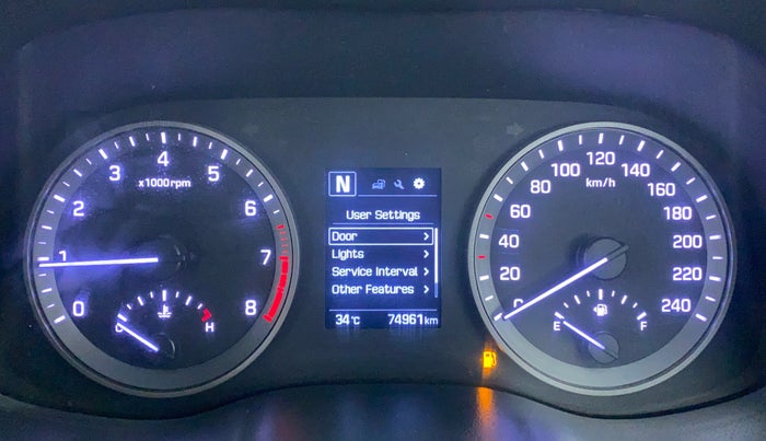 2016 Hyundai Tucson 2WD AT GL PETROL , Petrol, Automatic, 75,107 km, Odometer Image