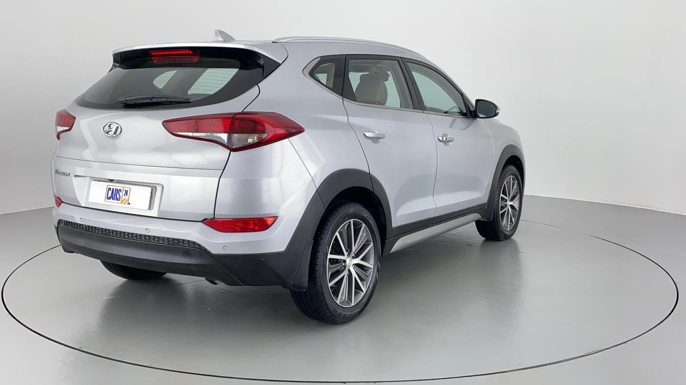 2016 Hyundai Tucson 2WD AT GL PETROL , Petrol, Automatic, 75,107 km, Right Back Diagonal