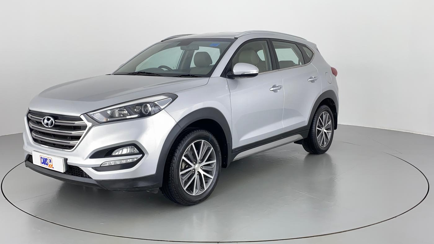2016 Hyundai Tucson 2WD AT GL PETROL , Petrol, Automatic, 75,107 km, Left Front Diagonal