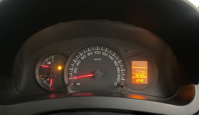 2013 Maruti Swift LXI, Petrol, Manual, 46,750 km, Odometer Image