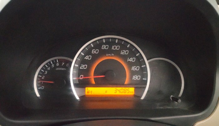 2014 Maruti Wagon R 1.0 VXI, Petrol, Manual, 34,072 km, Odometer Image