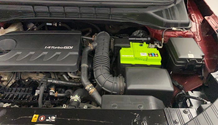 2022 KIA CARENS LUXURY PLUS 1.4 PETROL DCT 7 STR, Petrol, Automatic, 42,428 km, Engine View - Left