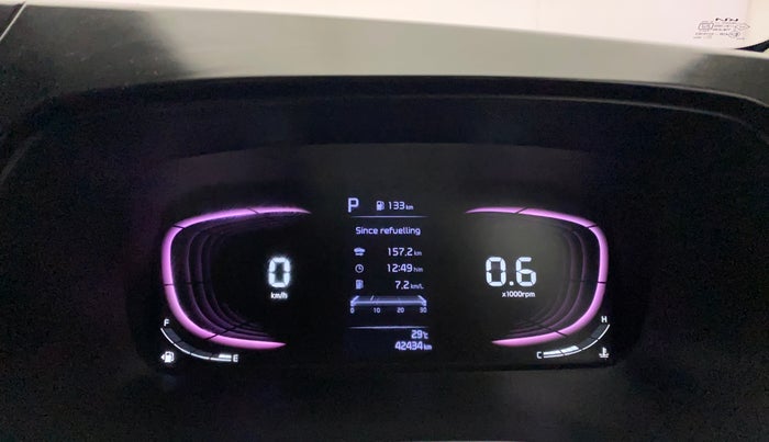 2022 KIA CARENS LUXURY PLUS 1.4 PETROL DCT 7 STR, Petrol, Automatic, 42,428 km, Odometer Image