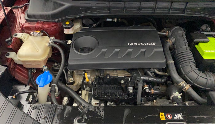 2022 KIA CARENS LUXURY PLUS 1.4 PETROL DCT 7 STR, Petrol, Automatic, 42,428 km, Engine View - Right