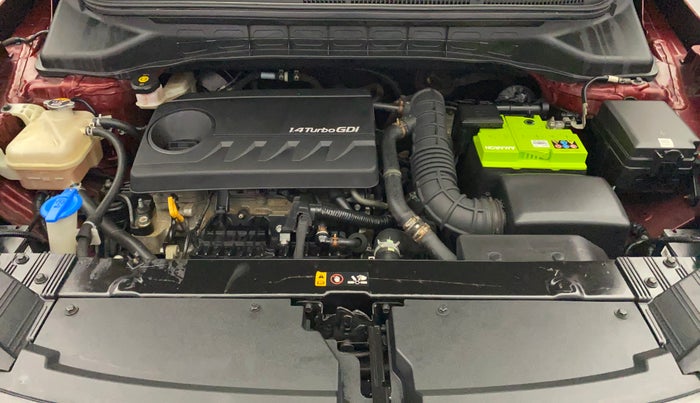 2022 KIA CARENS LUXURY PLUS 1.4 PETROL DCT 7 STR, Petrol, Automatic, 42,428 km, Engine View