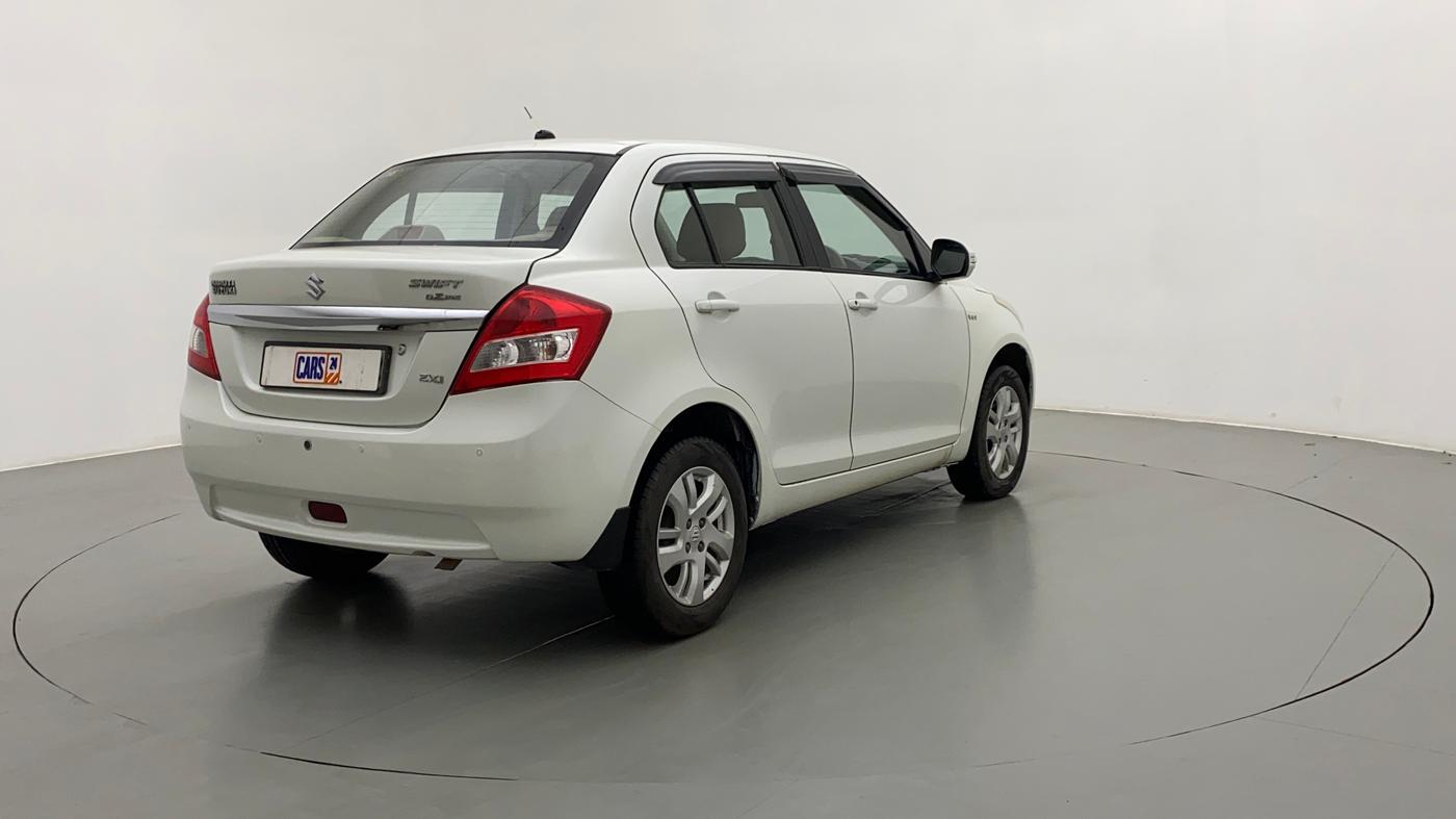2014 Maruti Swift Dzire ZXI, Petrol, Manual, 51,579 km, Right Back Diagonal