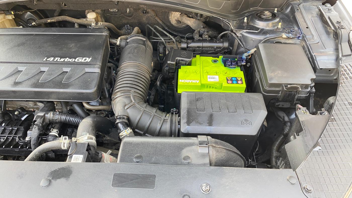 2022 KIA SELTOS X LINE 1.4 PETROL DCT, Petrol, Automatic, 51,292 km, Engine View - Left