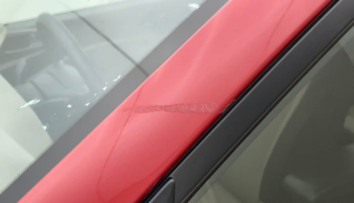 2015 Hyundai Elite i20 ASTA 1.2, Petrol, Manual, 1,06,648 km, Left A pillar - Minor scratches