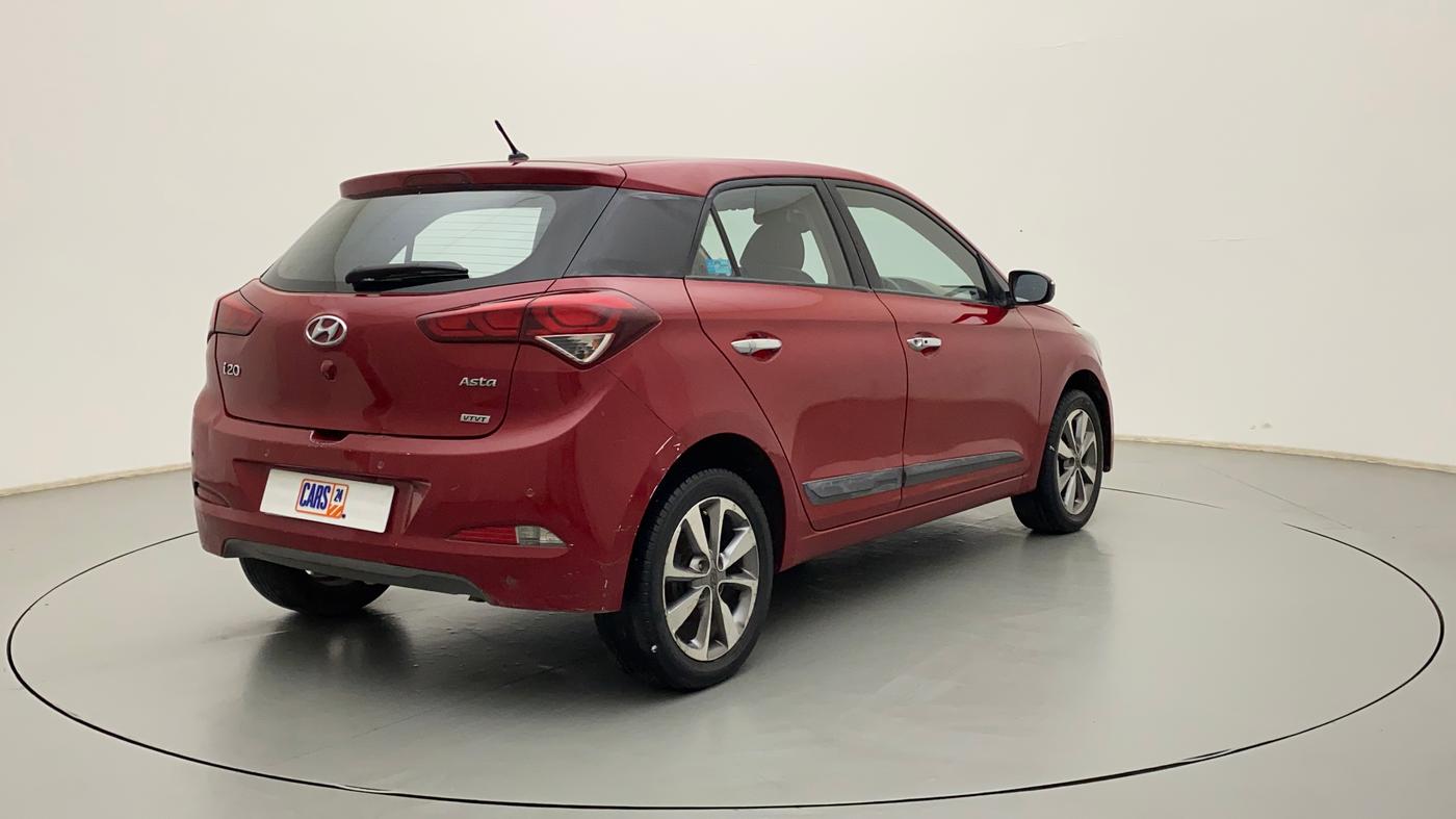 2015 Hyundai Elite i20 ASTA 1.2, Petrol, Manual, 1,06,648 km, Right Back Diagonal