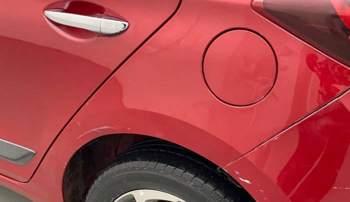 2015 Hyundai Elite i20 ASTA 1.2, Petrol, Manual, 1,06,648 km, Left quarter panel - Slightly dented