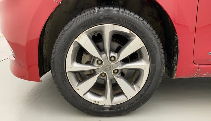 2015 Hyundai Elite i20 ASTA 1.2, Petrol, Manual, 1,06,648 km, Left Front Wheel
