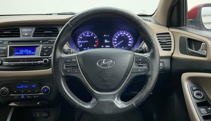 2015 Hyundai Elite i20 ASTA 1.2, Petrol, Manual, 1,06,648 km, Steering Wheel Close Up
